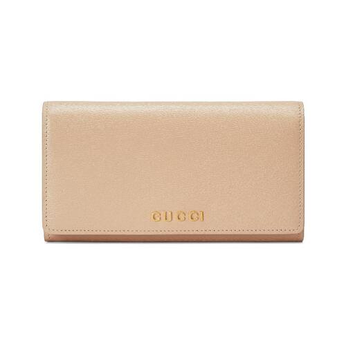 구찌 여성 지갑 772638 0OP0N 5701 Continental wallet with Gucci script