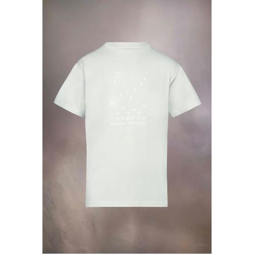 메종마르지엘라 여성 티셔츠 맨투맨 T shirt avec Numeric logo S51GC0521S20079102