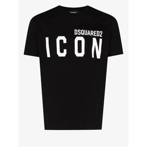 디스퀘어드 남성 티셔츠 맨투맨 Icon logo T shirt 15957393_S79GC0003S23009