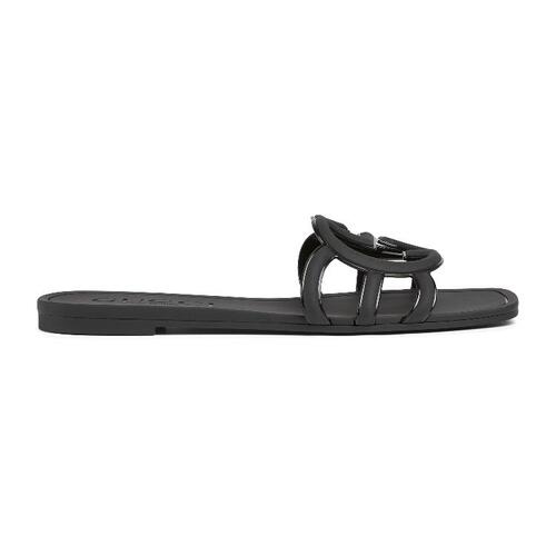 구찌 여성 샌들 슬리퍼 780307 J8700 1000 Womens Interlocking G slide sandal