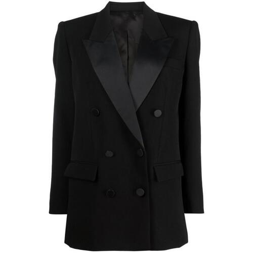 이자벨마랑 여성 자켓 블레이저 black double breasted wool blazer 19400871_VE0026FCA1F15I