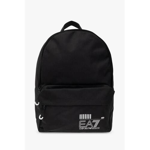 아르마니 여성 백팩 EA7 Emporio Armani BLACK ‘Sustainable’ collection backpack 245081 CC940-02021