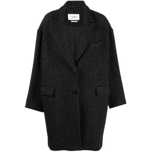 MARANT ETOILE 여성 코트 black Limiza single breasted wool coat 17850085_MA099922A011E