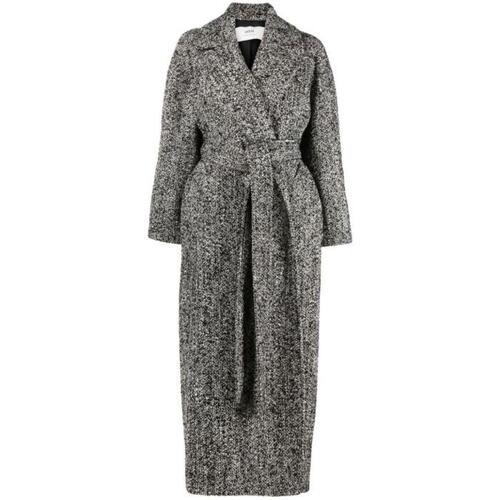 아미 여성 코트 belted marl knit coat 17960506_FCO305249
