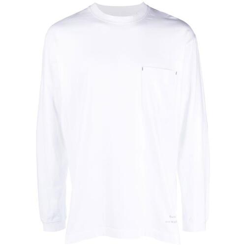 바버 남성 티셔츠 맨투맨 X&amp;Wander white long sleeved T shirt 19267103_MTS1090WH11