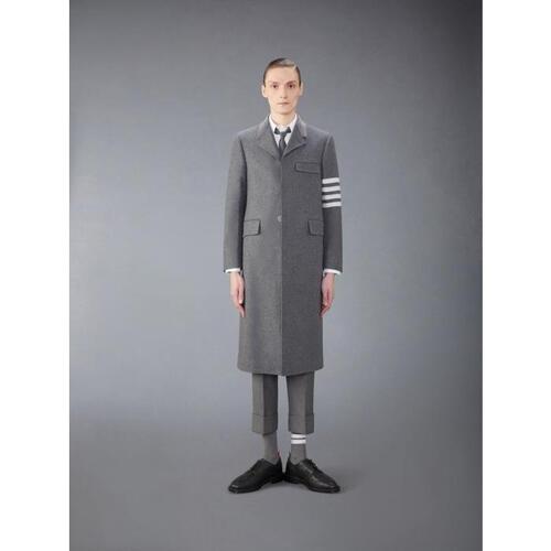 톰브라운 남성 코트 MOC944C-F0522-035 Melton Wool 4 Bar Chesterfield Overcoat