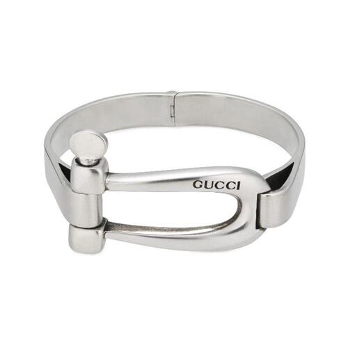 구찌 여성 팔찌 759706 J8400 0811 Cuff bracelet with stirrup detail