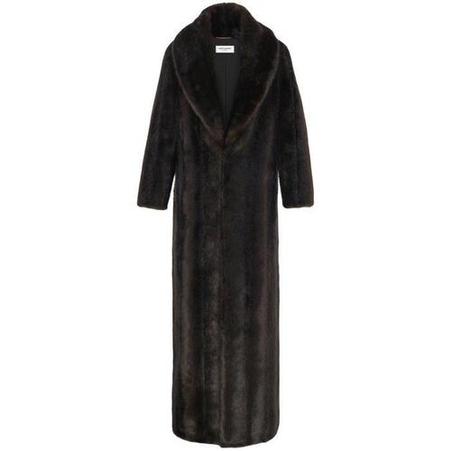 생로랑 여성 코트 brown faux fur coat 18430860_718539Y4F85