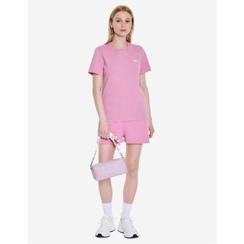 메종키츠네 여성 티셔츠 맨투맨 BABY FOX PATCH REGULAR TEE SHIRT MW00122KJ0008-P527