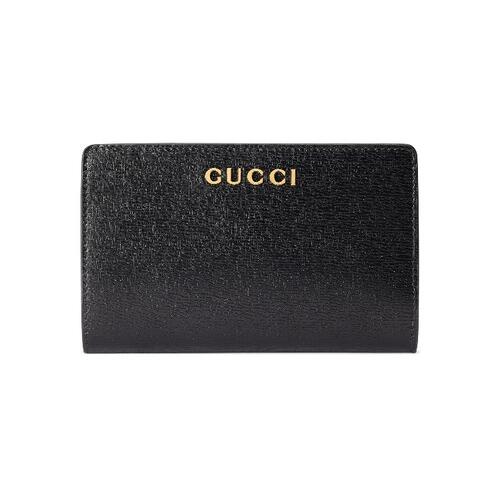 구찌 여성 반지갑 772640 0OP0N 1000 Zip around wallet with Gucci script