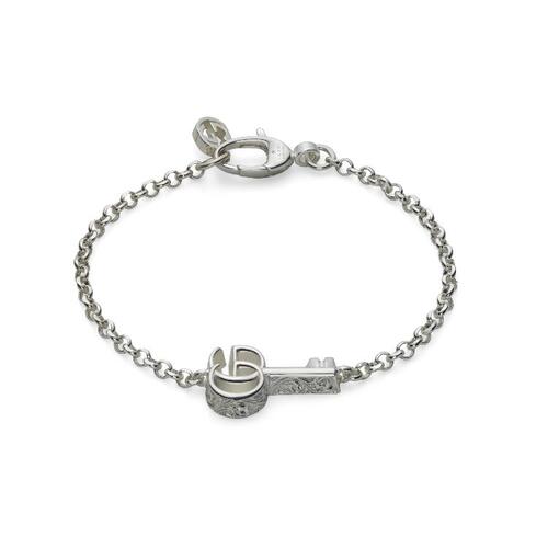 구찌 여성 팔찌 632207 J8400 8106 GG Marmont key charm bracelet