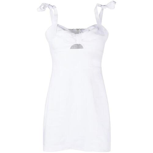 리포메이션 여성 원피스 White Pearson linen mini dress 18714575_1310391WHT