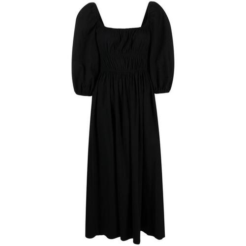 리포메이션 여성 원피스 Black Bennie organic cotton midi dress 19129979_1311288