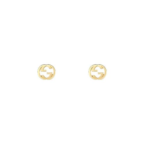 구찌 여성 주얼리 748543 J8500 8000 Gucci Interlocking stud earrings