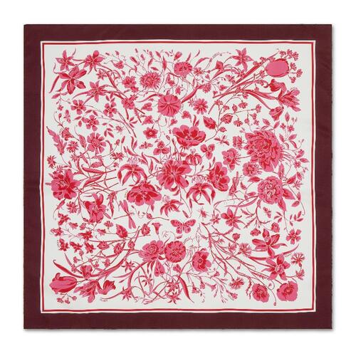 구찌 여성 스카프 숄 786252 3G001 9072 Floral print silk scarf