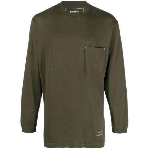 바버 남성 티셔츠 맨투맨 X&amp;Wander Green Cotton T Shirt 19435161_MTS1090KH11