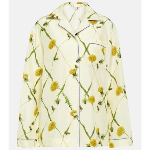 버버리 여성 기타의류 Floral silk poplin pajama shirt P00905504