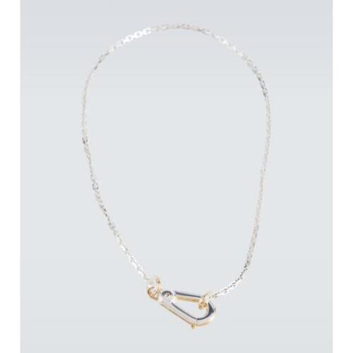 보테가베네타 남성 반지 Carabiner sterling silver pendant necklace P00910790