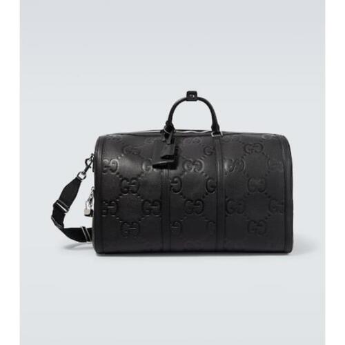 구찌 남성 여행가방 GG embossed leather duffle bag P00815755