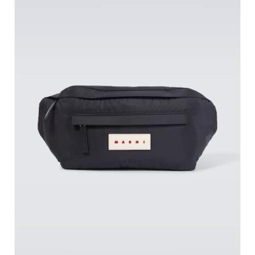 마르니 남성 벨트백 Logo oversized belt bag P00897465