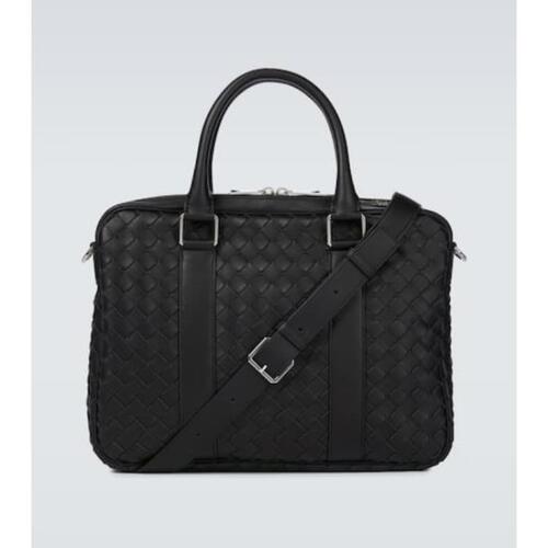 보테가베네타 남성 서류백 비즈니스백 Classic Medium Intrecciato leather briefcase P00583526