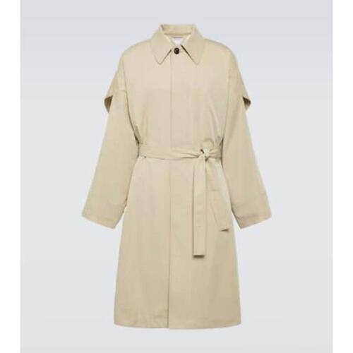 보테가베네타 남성 코트 Cotton&amp;silk trench coat P00925469