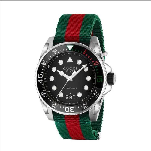 구찌 남성 시계 561680 I1820 8652 Gucci Dive watch, 45mm
