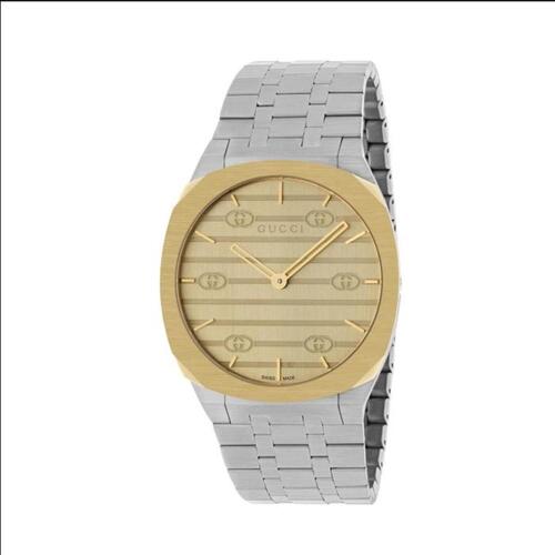 구찌 남성 시계 673123 ICUA0 9812 Gucci 25H watch, 38mm