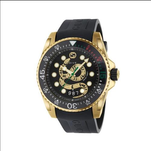 구찌 남성 시계 559817 I8610 8757 Gucci Dive watch, 45mm