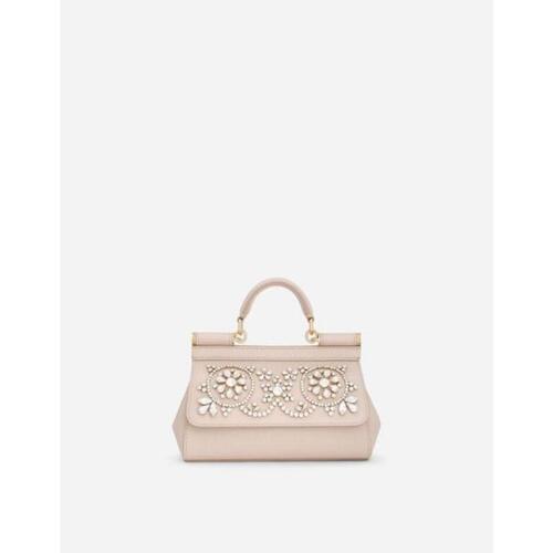 돌체앤가바나 여성 토트백 탑핸들백 Small Sicily handbag 158052145530043
