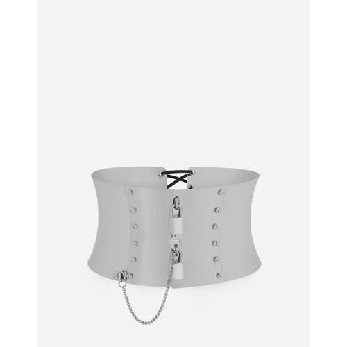 돌체앤가바나 여성 벨트 High corset belt with padlocks WLN8M1W111187655