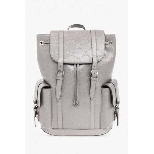 구찌 여성 백팩 Gucci GREY Leather backpack 625770 1W3BN-1269