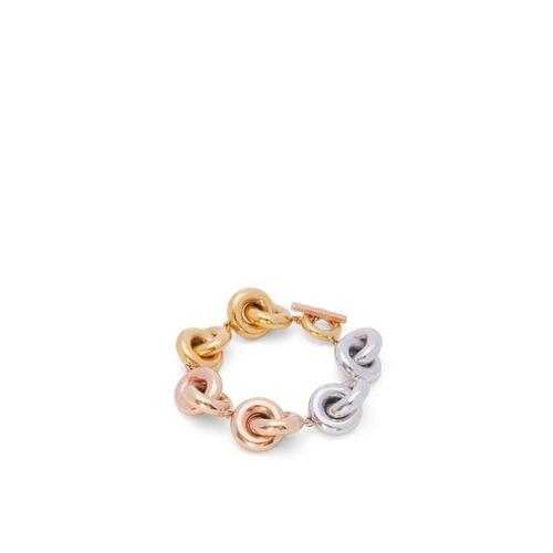 로에베 여성 팔찌 Donut link bracelet in sterling silver Silver/Gold/Rose Gold J000240X31-1638