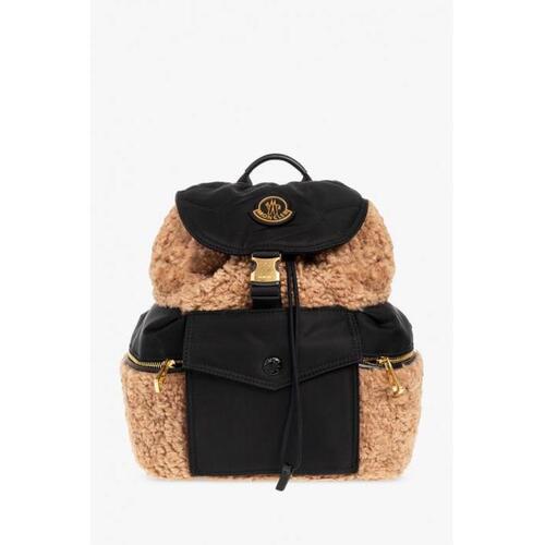 몽클레르 여성 백팩 Moncler BLACK Faux fur backpack H209B5A00004 M2396-P19