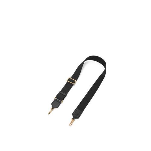 로에베 여성 기타액세서리 Anagram strap in jacquard&amp;calfskin Black C604T87X32-1100