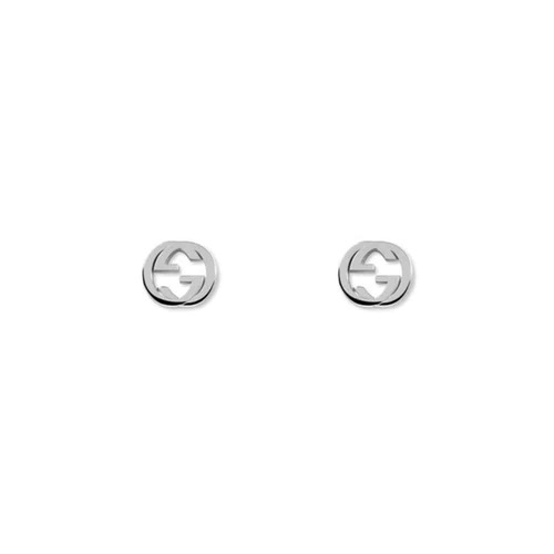 구찌 여성 귀걸이 356289 J8400 8106 Silver interlocking G earrings