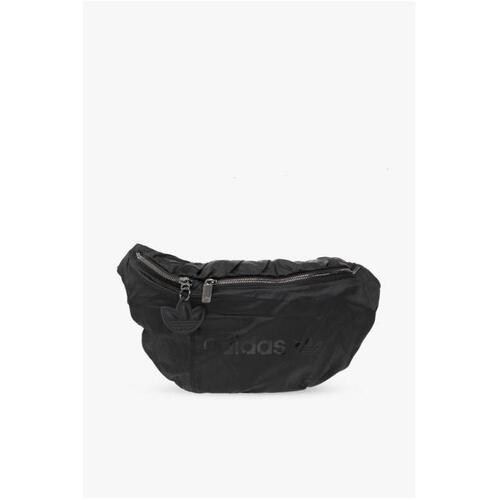 아디다스 Originals 여성 벨트백 ADIDAS Originals BLACK Belt bag with logo IB9044 0-BLACK
