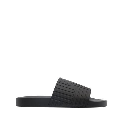 보테가베네타 남성 샌들 슬리퍼 black Slider rubber sandals 18592546_690105V10601000