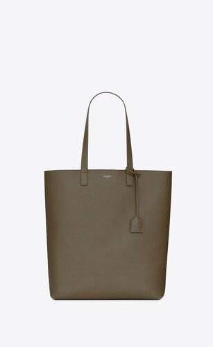 생로랑 남성 토트백 탑핸들백 676657B680E2952 bold shopping bag in grained leather
