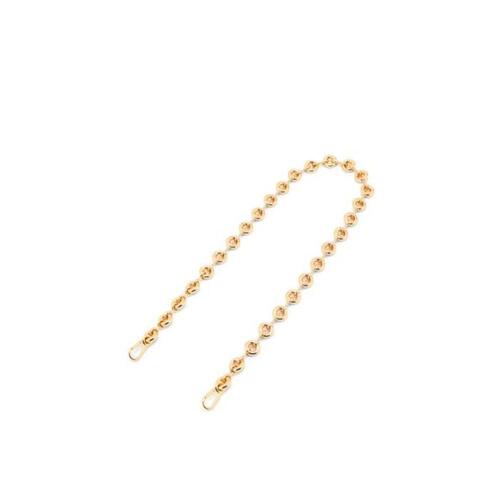 로에베 여성 기타액세서리 Doughnut chain strap in brass Gold C181T03X01