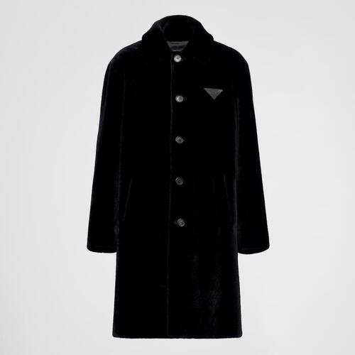 프라다 남성 코트 UPS590_12DG_F0002_S_231 Shearling coat