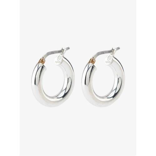 보테가베네타 여성 귀걸이 sterling silver hoop earrings 16768633_573452V5070