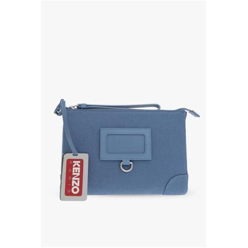 겐조 여성 클러치 미니백 Kenzo BLUE Handbag with logo FD52PM922 F01-69