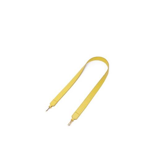 로에베 남성 기타액세서리 LOEWE strap in satin calfskin Pale Yellow Glaze C704W77X01-8762