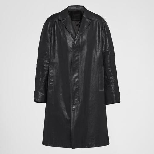 프라다 남성 코트 UPS596_12NF_F0002_S_231 Leather coat
