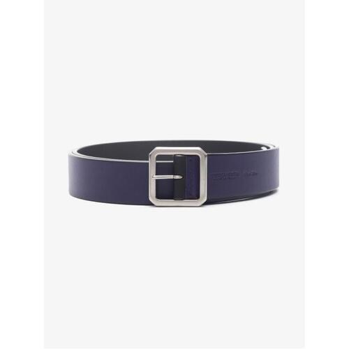 보테가베네타 남성 벨트 Purple&amp;Black Reversible leather belt 18035815_690693VBIZ0