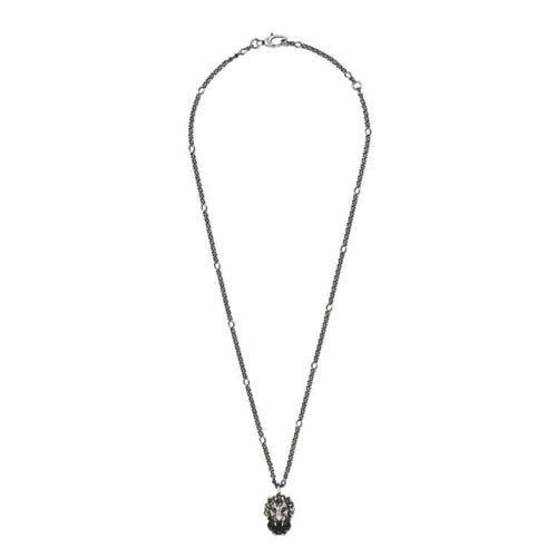 구찌 여성 목걸이 412885 J1D50 9074 Lion head necklace with crystal