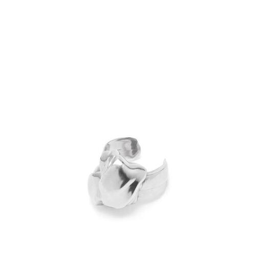 로에베 여성 팔찌 Nappa knot large cuff in sterling silver Silver J000240X16