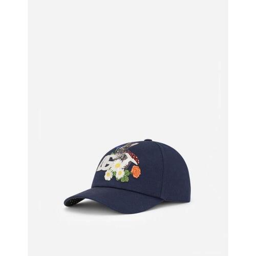 돌체앤가바나 남성 모자 Cotton baseball cap with DG patch IH121MGG203HB4NF