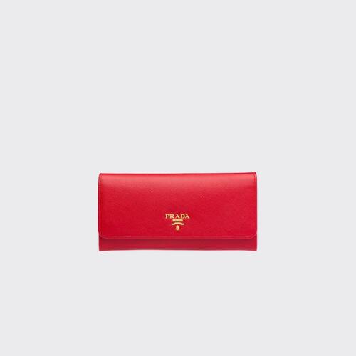 프라다 여성 지갑 1MH132_QWA_F068Z Large Saffiano Leather Wallet